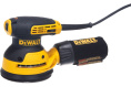 Эксцентриковая шлифмашина DeWalt DWE6423-QS (потребляемая мощность: 280 Вт, частота вращения: 8 000-12 000 об/мин, диапазон колебаний: 2.4 мм)