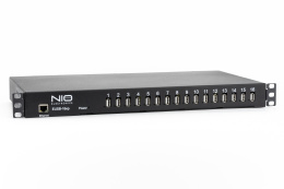 Сетевой концентратор USB NIO-EUSB 16ep USB/IP хаб на 16 портов с 1 блоком питания