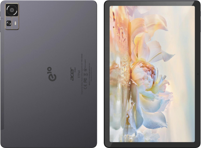 Планшет Acer Gadget E10 ETPad 685 2.8 8C RAM8Gb ROM128Gb 10.95" 1920x1200 Android 14 черный 13Mpix 5Mpix BT WiFi microSDHC 7000mAh