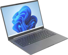 Ноутбук СИЛА К-514 14" 1920x1200 IPS 144Hz /Intel Core Ultra 5 125H 1.2Ghz /16384Mb/512PCISSDGb/noDVD/Int:Intel Arc Graphics/Cam/BT/WiFi/75WHr/war 3y/1.45kg/графит/Win11Pro + 100W, RU kbd K-514-1