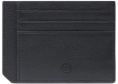 Чехол для кредитных карт Piquadro Russel PP2762W137R/N черный натур.кожа
