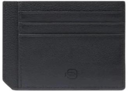Чехол для кредитных карт Piquadro Russel PP2762W137R/N черный натур.кожа