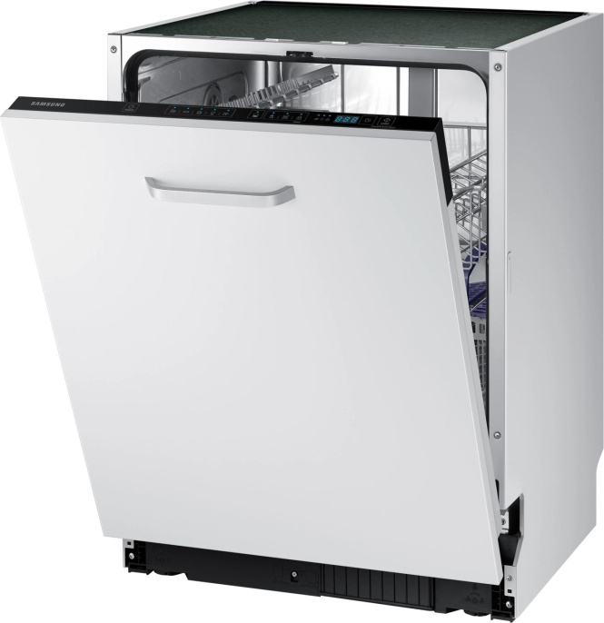 Встраиваемая посудомоечная машина Samsung DW60M5050BB/WT, полноразмерная, ширина 59.8см, полновстраиваемая, загрузка 13 комплектов