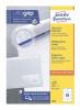 Этикетки Avery Zweckform 3423, A4, универсальная, 100л, 70г/м2, белый, 35мм х 105мм, 16шт, покрытие матовое