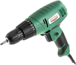 Дрель-шуруповерт Hammer Flex 280 Вт, 10 мм, 0-750 об/мин, реверс, 22 Нм DRL400A