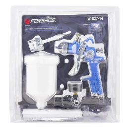 Краскораспылитель с регулятором давления и дополнительной дюзой Forsage F-W-827-14(51350)