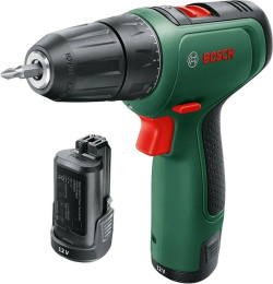 Дрель-шуруповерт Bosch EasyDrill 1200 аккум. патрон:быстрозажимной кейс в комплекте 06039D3007