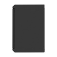 Шкаф телекоммуникационный 10" настенный 9U ExeGate EC-WM-9U.280.G.BLACK (10”, 9U, 350x280x420mm (ШхГхВ), передняя дверь закаленное стекло, пыле- и влагозащита IP23, черный RAL 9004) EX298626RUS