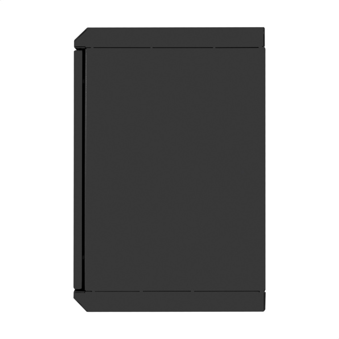 Шкаф телекоммуникационный 10" настенный 9U ExeGate EC-WM-9U.280.G.BLACK (10”, 9U, 350x280x420mm (ШхГхВ), передняя дверь закаленное стекло, пыле- и влагозащита IP23, черный RAL 9004) EX298626RUS