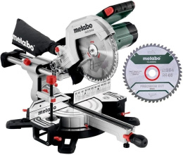 Торцовочная пила Metabo KGS 254 M set 1450Вт 5000об/мин d 254мм