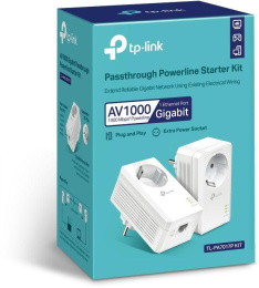 Сетевой адаптер HomePlug AV TP-Link TL-PA7017P KIT AV1000 Gigabit Ethernet (упак.:2шт)