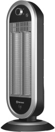 Инфракрасный обогреватель Thermex Espejo ЭдЭБ04307, 900Вт, 25м2, карбоновый, серебристый/черный
