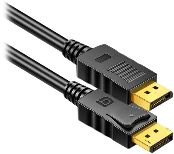 Bion Кабель DisplayPort v1.2, 20M/20M, 3840x2160@30Hz, экран, 1м, черный, позолоченные контакты [BXP-CC-DP-010]