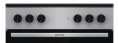 Электрическая плита Gorenje GEC6A11SG, стеклокерамика, без крышки, серый