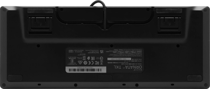 Клавиатура Razer Ornata V3 Tenkeyless механическая черный USB Multimedia for gamer LED подставка для запястий RZ03-04880100-R3M1
