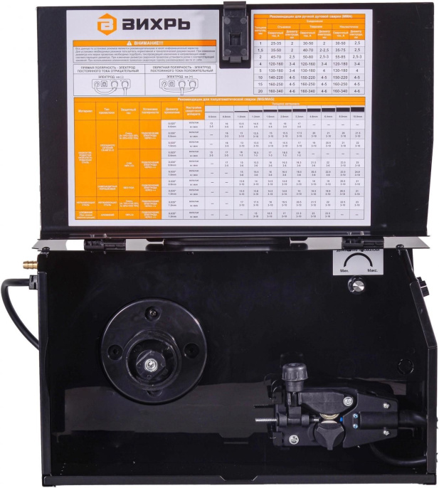 Сварочный полуавтомат Вихрь ИСА-165 MIG, инвертор [65/183]