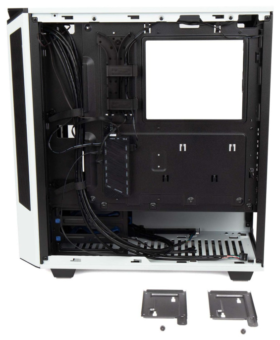 Корпус ATX HIPER PW81, Midi-Tower, без БП, белый