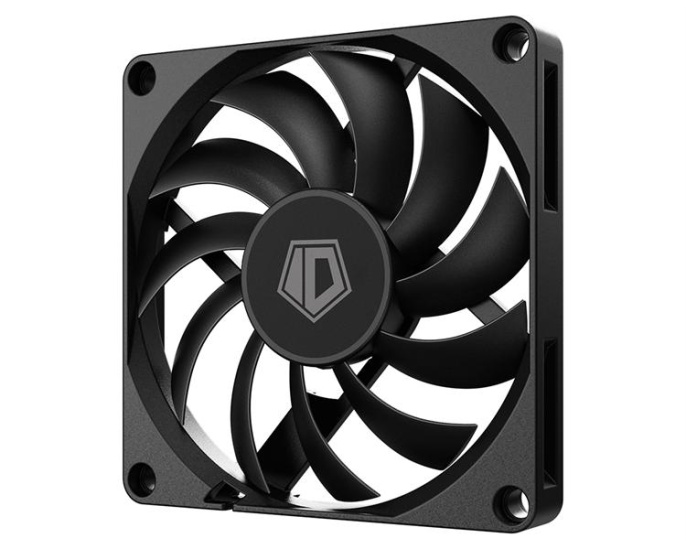 Вентилятор ID-COOLING NO-8010-PWM 80мм, 4-pin, 3000об/мин, 27.8 дБ, черный, Ret