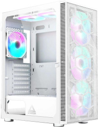 Корпус ATX Без БП Montech X3 MESH MNT-X3M-W Tempered Glass, 2xUSB 2.0, 1xUSB-A 3.2 5Гбит/с, 3x140mm FRGB + 3x120mm FRGB Fan Molex , GPU Max 305mm, CPU Cooler Max 160mm, пылевые фильтры White