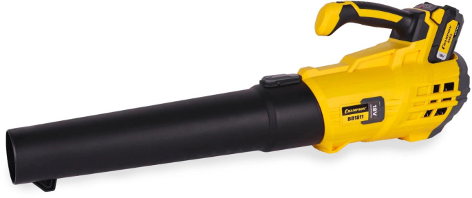 Воздуходувка Champion BB1821 пит.:от аккум. желтый/черный