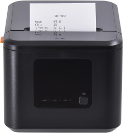 Термопринтер Mertech Q80 1022 203dpi 230мм/с/USB/Eth для печ.чеков. черный