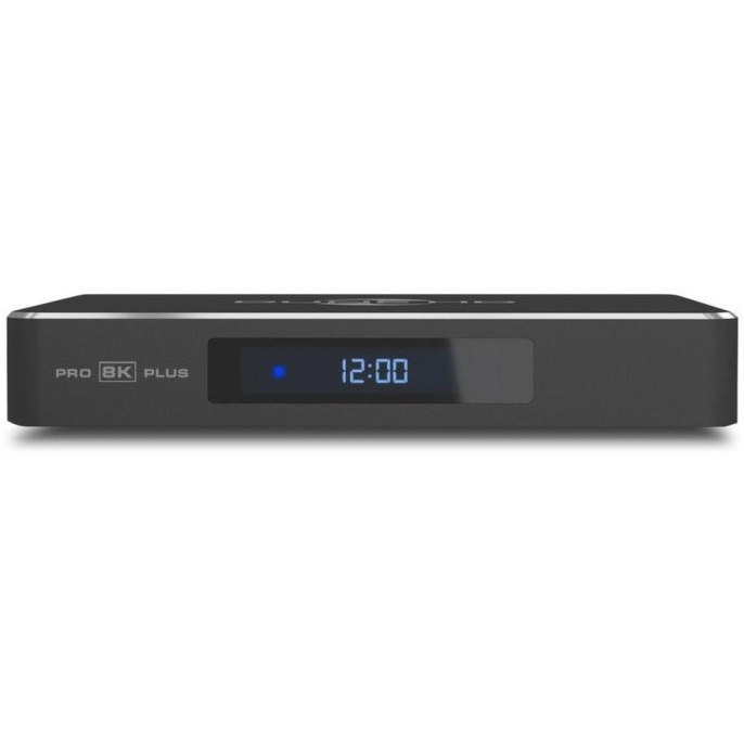 Медиаплеер/ Mediaplayer Dune HD Pro 8K Plus: 8K/60 Hz/Dolby Vision/HDR10+/HDR, CPU Amlogic S9284-K/J, RAM 8 Gb, Flash 64 Gb, 1xUSB3.0, 1xUSB2.0, LAN 1000Mb/s, WiFi 802.11ax, BT 5.2, HDMI 2.1a, S/PDIF, Audio Out miniJack, BT+Voice Remote Control, Android (