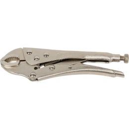 Зажим с фиксатором ВОЛАТ 180мм, изогнутые губки 23100-18