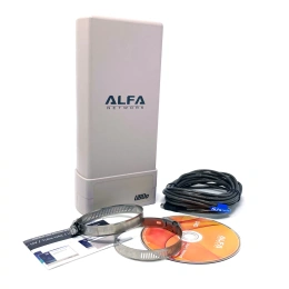 Wi-Fi-точка доступа Alfa Network UBDo-nt, 802.11n Outdoor USB AP/CPEw/12dBi ant. 5M cable
