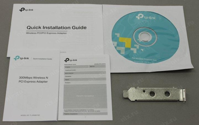Wi-Fi адаптер TP-LINK TL-WN881ND PCI Express
