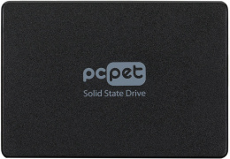 SSD накопитель PC PET PCPS512G2 512ГБ, 2.5", SATA III, SATA, oem