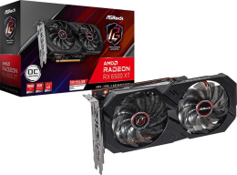 Видеокарта Asrock PCI-E 4.0 RX6500XT PG 8GO AMD Radeon RX 6500XT 8Gb 64bit GDDR6 2420/18000 HDMIx1 DPx1 HDCP Ret