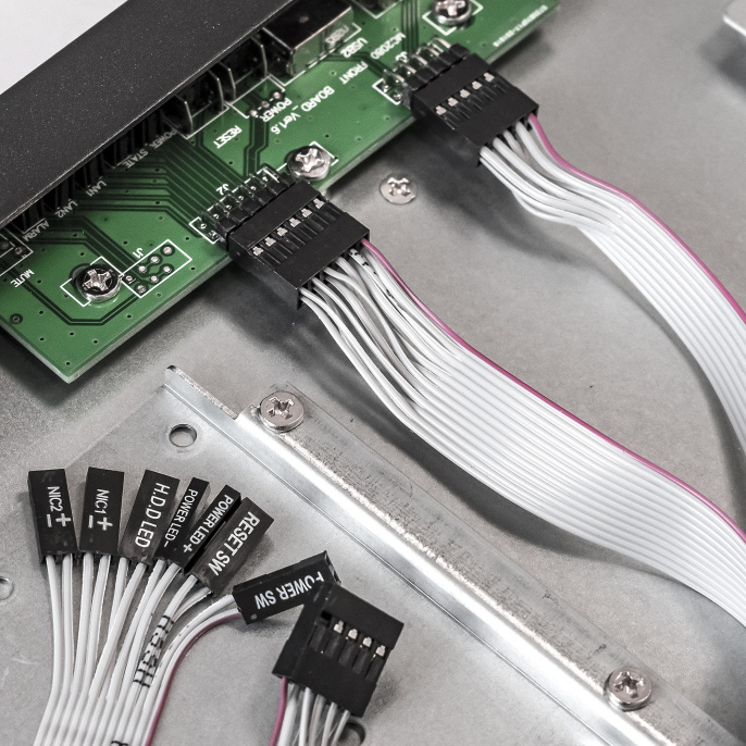 Серверная платформа ExeGate Pro 2U550-HS08 <RM 19", высота 2U, глубина 550, Redundant БП 2x550W, 8xHotSwap, 2xUSB> EX292412RUS