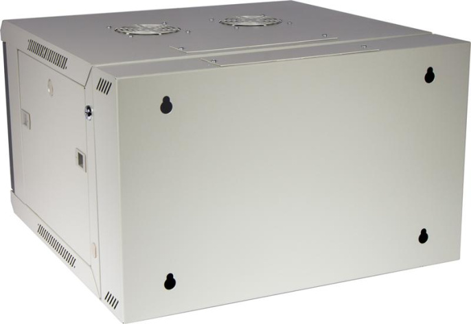 Шкаф Шкаф настенный серии Pro, 3-секционный, 15U 600x600, стеклянная дверь (TWT-CBW3G-15U-6x6-GY)