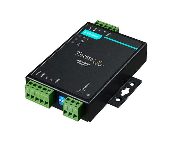 Преобразователь MOXA TCC-120I, RS-422/485 повторитель репитер , дополнительная изоляция 2 кВ