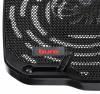 Подставка для ноутбука Buro BU-LCP156-B208, 15.6", 355х260х21 мм, 2хUSB, вентиляторы 2 х 80 мм, 560г, черный