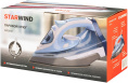 Утюг StarWind SIR2650,  2600Вт,  голубой и белый