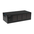 Управляемый USB over IP концентратор DistKontrolUSB-48 с 48 портами USB с 2 блоками питания / Ethernet 2 x 10/100/1000 Mb / Защитный модуль с замком