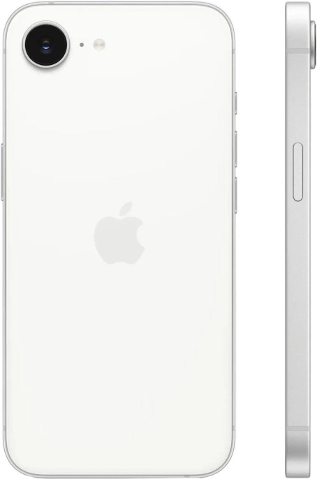 6.1" Смартфон Apple iPhone 16e 128Gb, A3409, NFC, OLED, 60Гц, белый