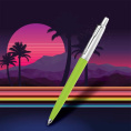 Набор ручек Parker Jotter Originals 80s Retrowave Caribbean Blue/Apple Green чернила синий блистер [2186315]