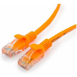 Cablexpert PP12-1M/O Патч-корд кат. 5e, 1м, литой, многожильный оранжевый
