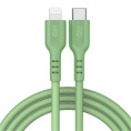 USB кабель ZMI USB-кабель ZMI GL870 Type-C to Lightning silicone Cable 1m green ZMKGL870CNGR