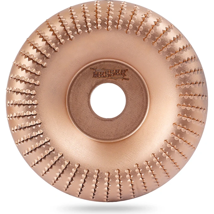 Диск выпуклый фигурный по дереву RX-01 (125х22.2х19.4 мм) MESSER 01-01-116