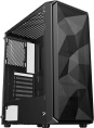 Корпус Оклик OCC-MD303 черный без БП ATX 6x120mm 2xUSB2.0 1xUSB3.0 audio bott PSU