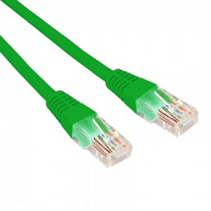 Rexant 02-0296-03 Патч-корд U/UTP, CAT 6, RJ45-RJ45, 26AWG, LSZH, зеленый, 0,3м