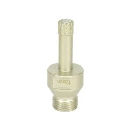 Коронка алмазная, вакуумное спекание 12х40 мм; 1/2"; М14 TECH-NICK TUK 136.600.7016
