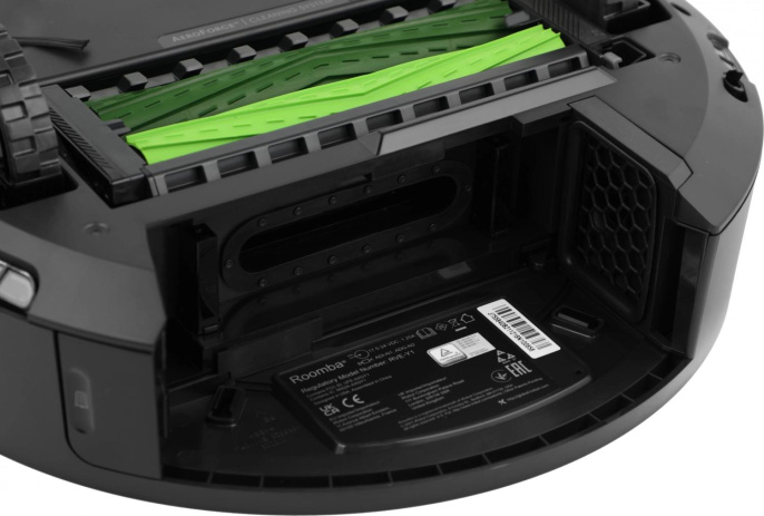 Робот-пылесос iRobot Roomba J7+, 60Вт, черный/черный [j755840plus_rnd]