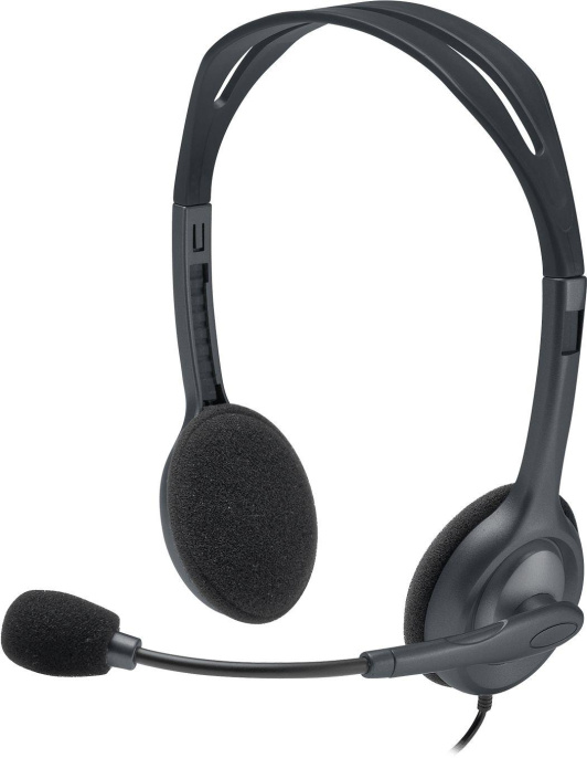 Наушники Logitech Headset H111, Stereo, mini jack 3.5mm, [981-000593]