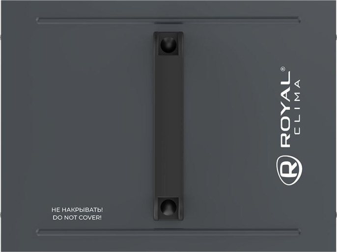 Электрическая тепловая пушка Royal Clima Heat Box RHB-C3,  3кВт, черный