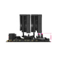 Кулер SAMA A60B (A60-BKWNNXOX-G) (Intel LGA115X/1200/1700/1851, AMD AM4/AM5, крепление на винтах, 6 тепловых трубок (6мм), размер вентилятора: 120x120x25мм, гидродинамический подшипник, 2200об/мин, 78CFM, 29dB(A), PWM, ARGB, 124x142.5x156.5мм, 1400г)