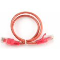 Патч-корд UTP Cablexpert PP12-0.5M/R   кат.5e, 0.5м, литой, многожильный (красный) (038546)